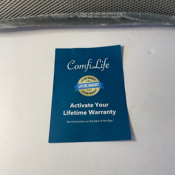 ComfiLife Lumbar Support Back Pillow Memory Foam Adjustable Office Chair Car Etc - Picture 2 of 5